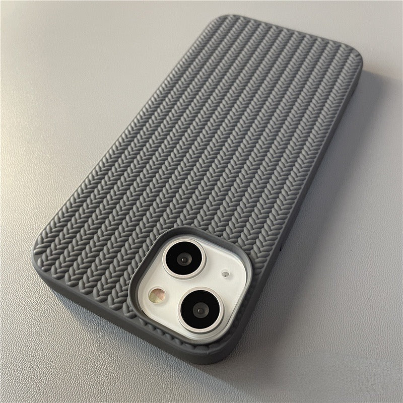 Classic Woven Pattern iPhone Case