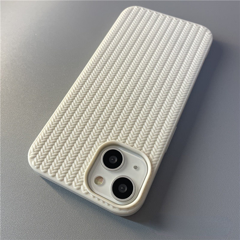 Classic Woven Pattern iPhone Case