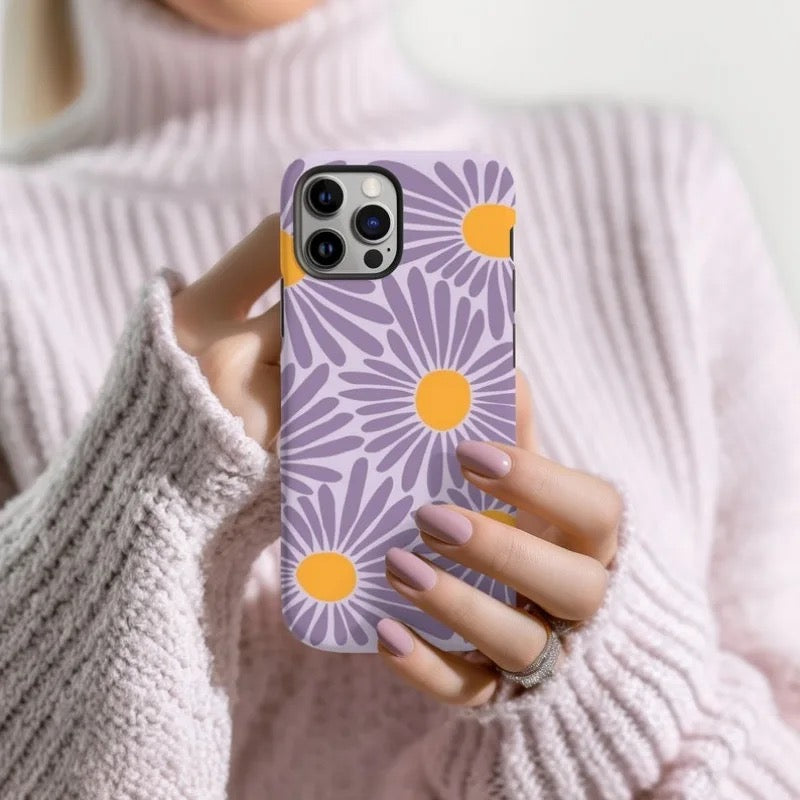 Retro Blossoms iPhone Case