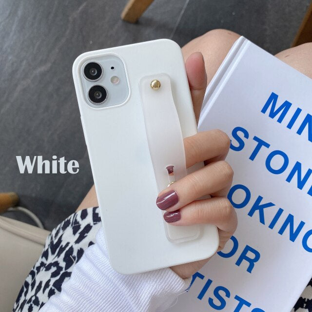 Classy Neutrals iPhone Case with Strap