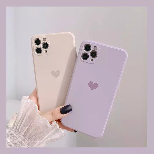 Cute Pastel Heart iPhone Case
