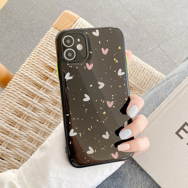 Cute Little Hearts iPhone Case