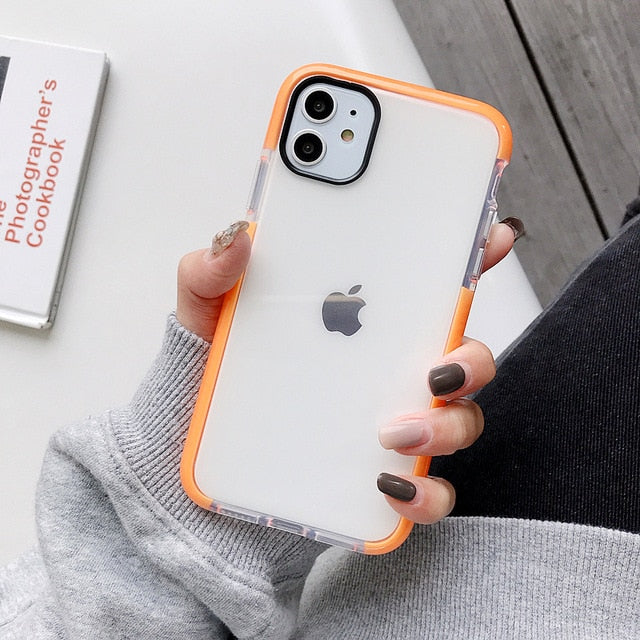 Clear Shockproof iPhone Case
